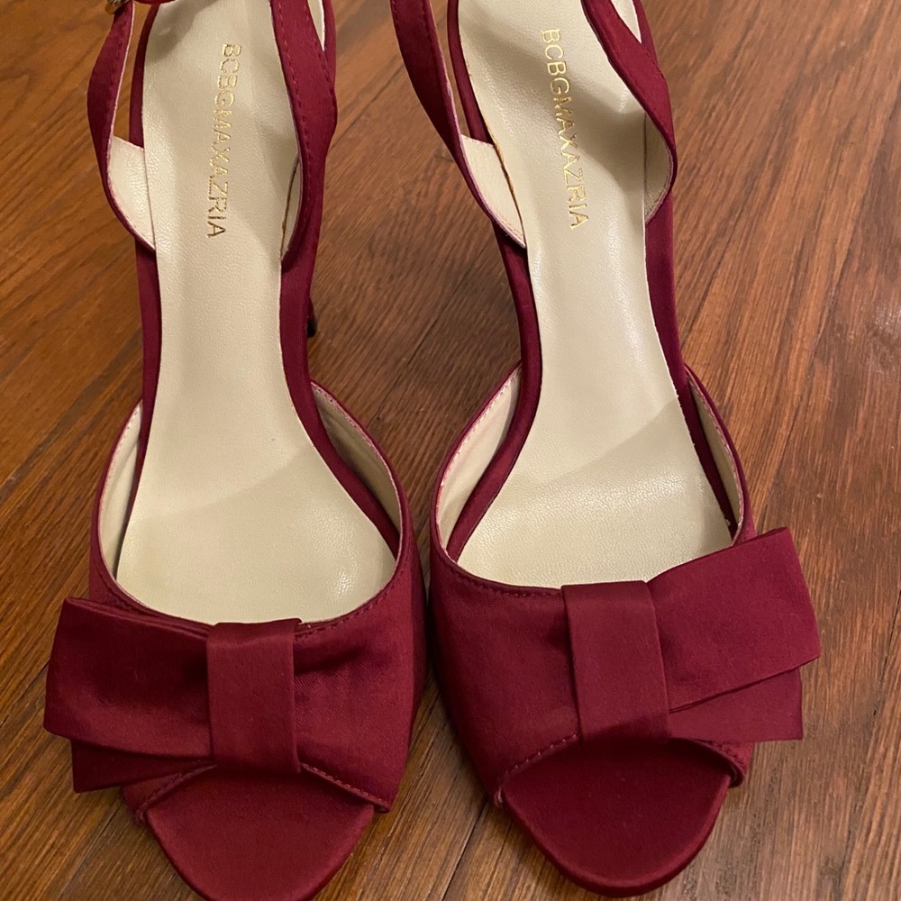 BCBGMaxAzria Anais Merlot Heels
